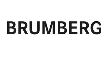 Hersteller burgbad Das Bild zeigt das Logo mit dem Schriftzug „BRUMBERG“ in schwarzen Großbuchstaben auf weißem Hintergrund.
